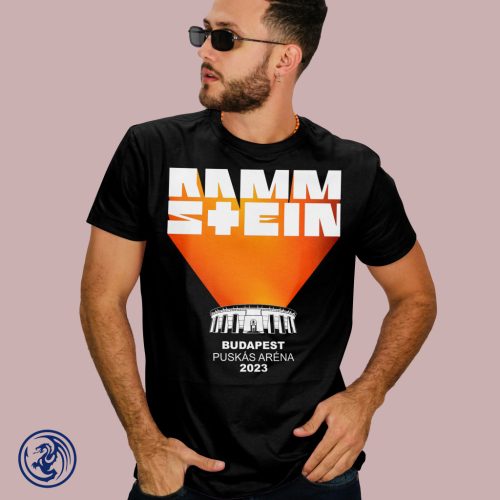 Rammstein - Puskás Aréna 2023, pánske tričko