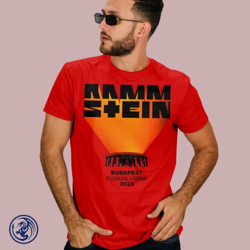 Rammstein - Puskás Aréna 2023, pánske tričko
