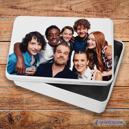 Stranger Things - Obsadenie kovový sendvičový box (úložný box)