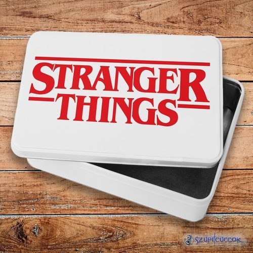 Stranger Things - Logo kovový sendvičový box (úložný box)
