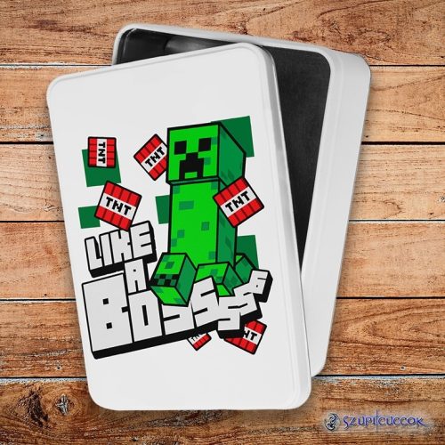 Minecraft - Ako šéf kovový sendvičový box (úložný box)