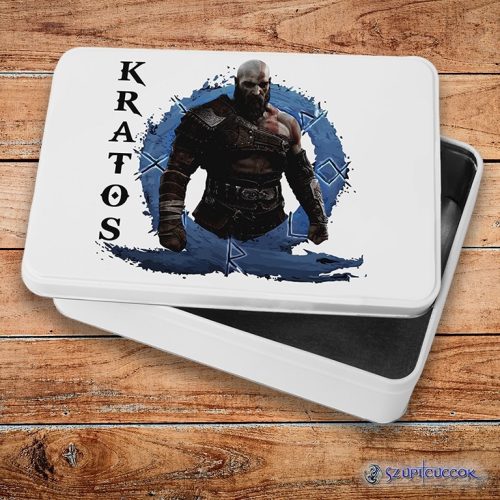 God of War - Kratos kovový sendvičový box (úložný box)