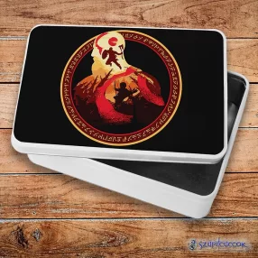   God of War - Ocko a Syn kovový sendvičový box (úložný box)