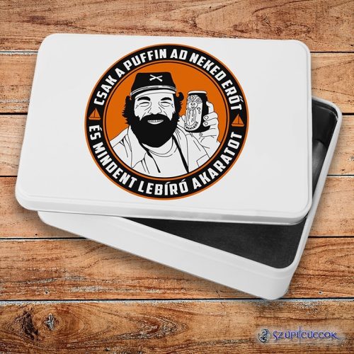Bud Spencer: "Len muffiny..." kovový sendvičový box (úložný box)