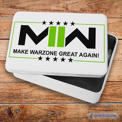 Call of Duty - MW2 - Make Warzone Great Again kovový sendvičový box (úložný box)