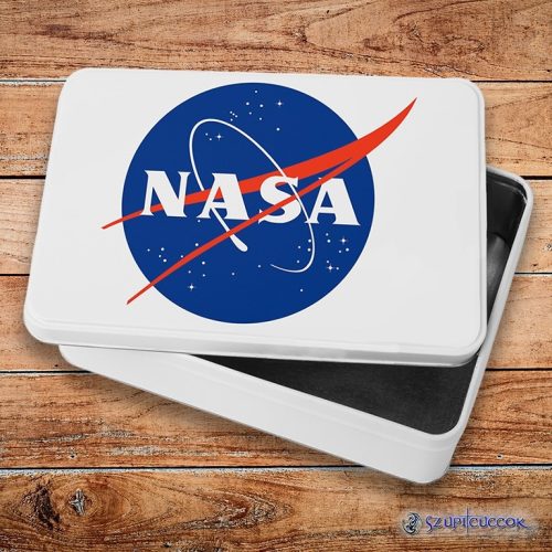 Nasa logo kovový sendvičový box (úložný box)
