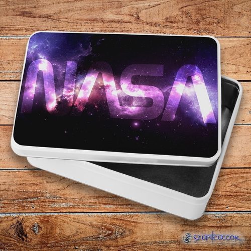 Nasa - Vesmír kovový sendvičový box (úložný box)