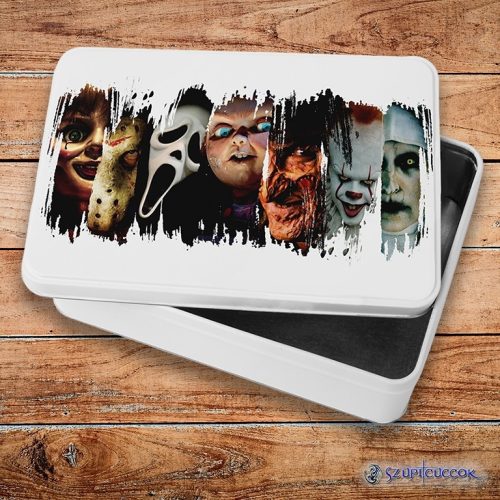 Halloween Horor kovový sendvičový box (úložný box)