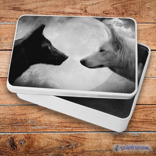 Vlci kovový sendvičový box (úložný box)