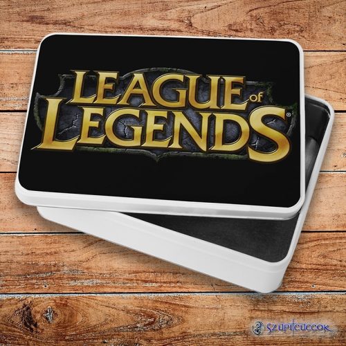 League Of Legends logo kovový sendvičový box (úložný box)