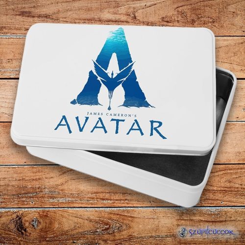 Avatar logo kovový sendvičový box (úložný box)