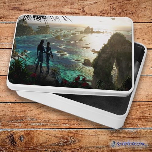 Avatar - Neytiri a Tommy kovový sendvičový box (úložný box)