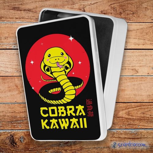 Cobra Kawaii kovový sendvičový box (úložný box)