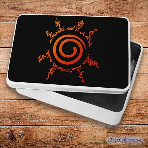 Naruto - Kyuubi Pečať kovový sendvičový box (úložný box)