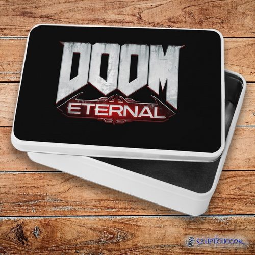 Doom - Eternal logo kovový sendvičový box (úložný box)