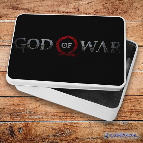 God of War logo kovový sendvičový box (úložný box)