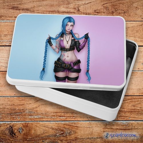 Arcane: League of Legends - Jinx kovový sendvičový box (úložný box)