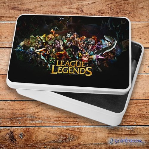 League of Legends Tím kovový sendvičový box (úložný box)