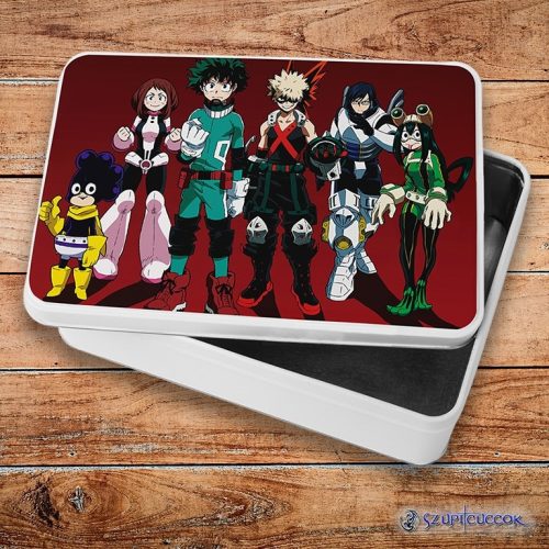 My Hero Academia - Postavy kovový sendvičový box (úložný box)