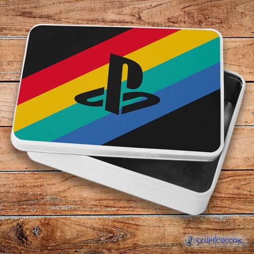 Playstation retro kovový sendvičový box (úložný box)