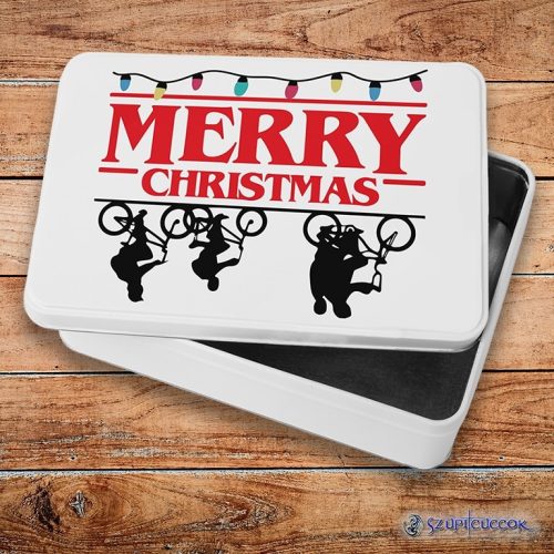 Stranger Christmas kovový sendvičový box (úložný box)