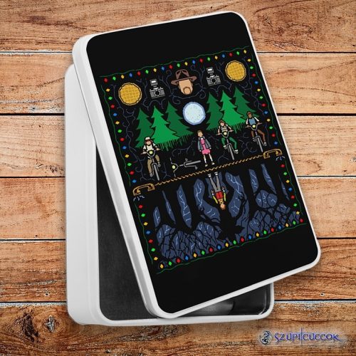 Retro Stranger Things kovový sendvičový box (úložný box)