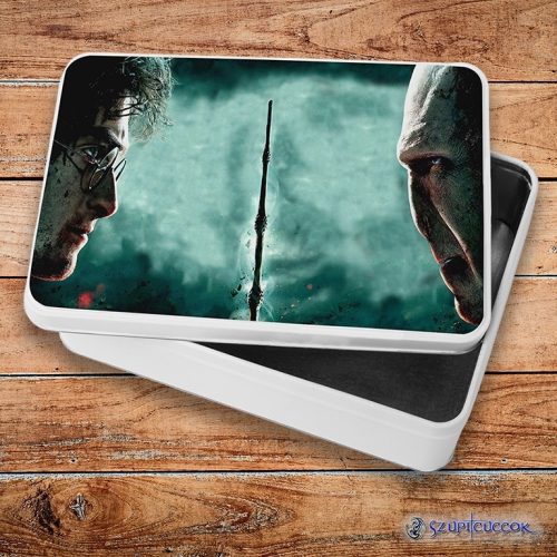 Harry Potter VS Voldemort kovový sendvičový box (úložný box)