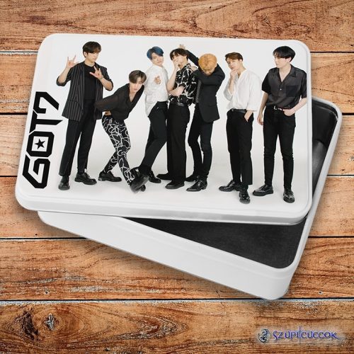 GOT7 kovový sendvičový box (úložný box)