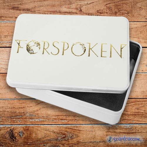 Forspoken white logo kovový sendvičový box (úložný box)