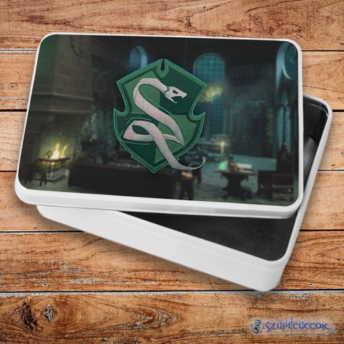 Hogwarts Legacy Slizolin kovový sendvičový box (úložný box)