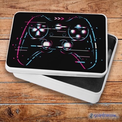 Playstation ovládač kovový sendvičový box (úložný box)