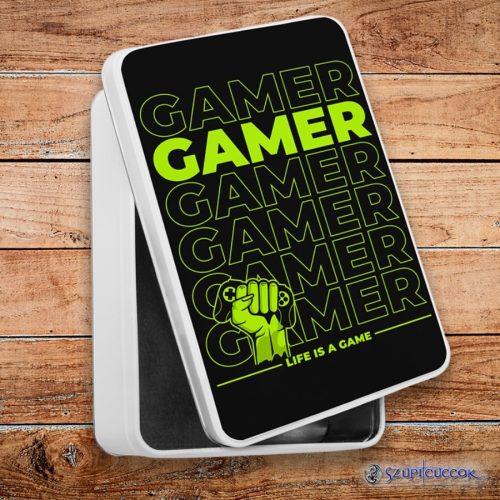 Playstation Život je hra kovový sendvičový box (úložný box)