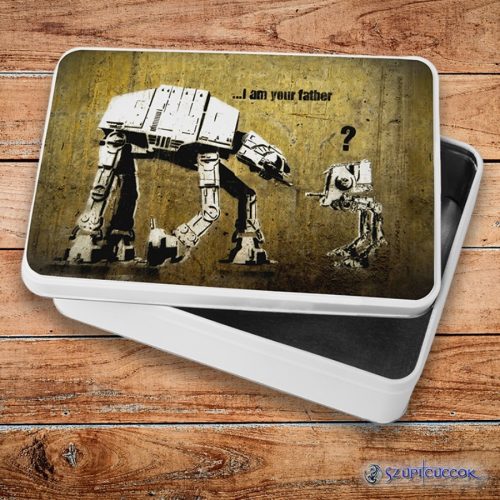 Star Wars Imperiálne chodce kovový sendvičový box (úložný box)