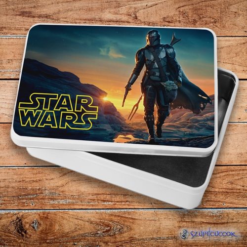 Star Wars Mandalorian kovový sendvičový box (úložný box)