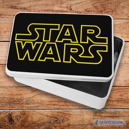Star Wars logo kovový sendvičový box (úložný box)
