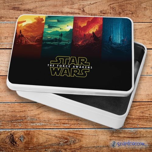Star Wars The force awakens kovový sendvičový box (úložný box)