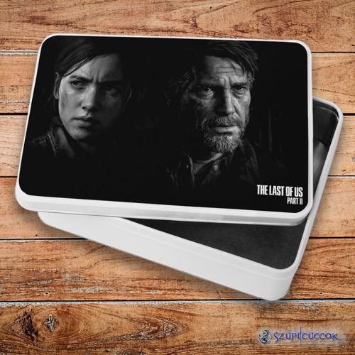 The Last of us Part II. Ellie a Joel kovový sendvičový box (úložný box)