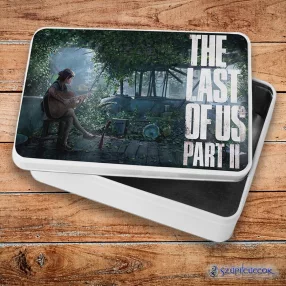   The Last of us Part II. Ellie hrá na gitare kovový sendvičový box (úložný box)