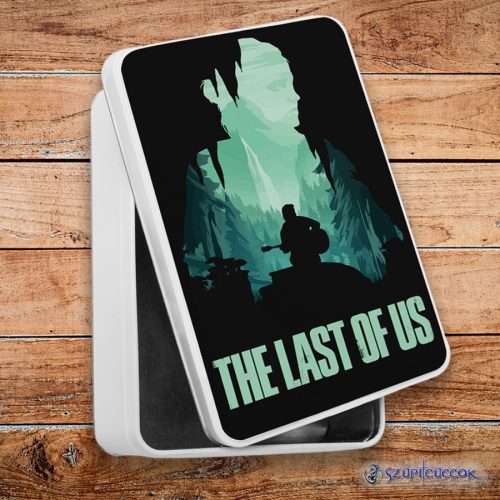 The Last of us silueta kovový sendvičový box (úložný box)