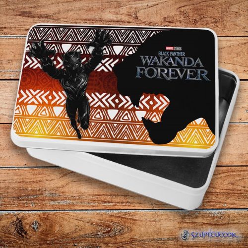 Black Panther Wakanda Forever kovový sendvičový box (úložný box)