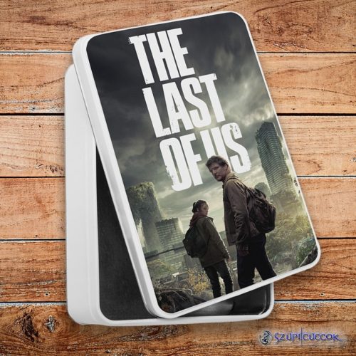 The Last of us seriál Ellie a Joel kovový sendvičový box (úložný box)