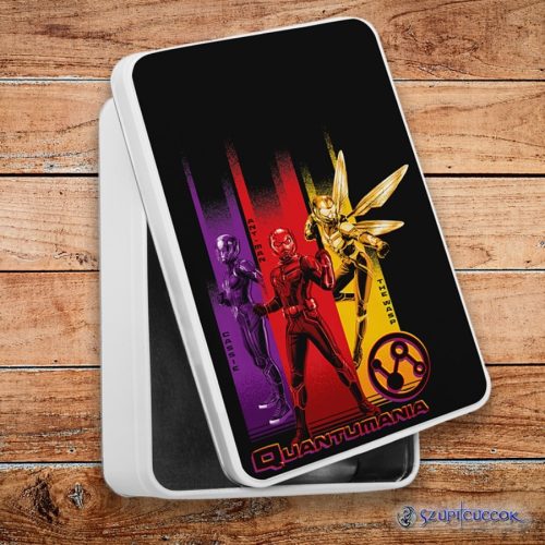 Ant-Man a Wasp - Kvantový svet logo tímu kovový sendvičový box (úložný box)