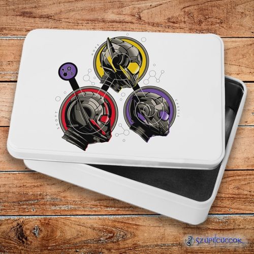 Ant-Man a Wasp logo kovový sendvičový box (úložný box)