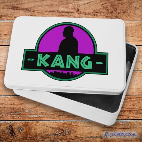 Kang logo kovový sendvičový box (úložný box)