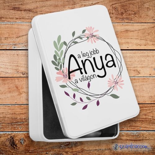 Najlepšia mama kovový sendvičový box (úložný box)