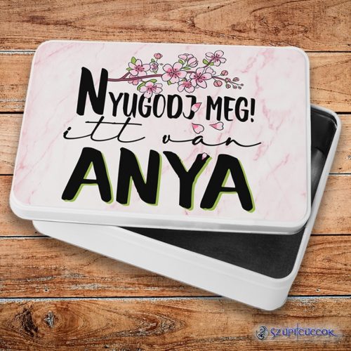 Tu je mama! kovový sendvičový box (úložný box)