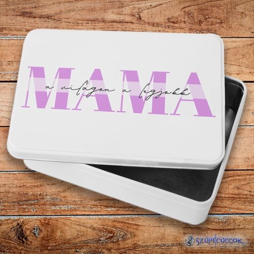 MAMA kovový sendvičový box (úložný box)