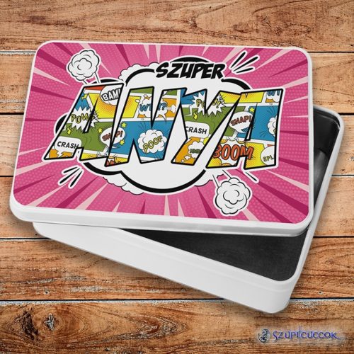 Super Mama kovový sendvičový box (úložný box)