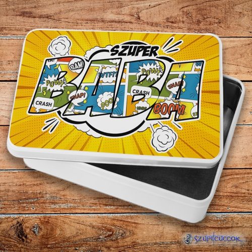 Super Dieťa kovový sendvičový box (úložný box)