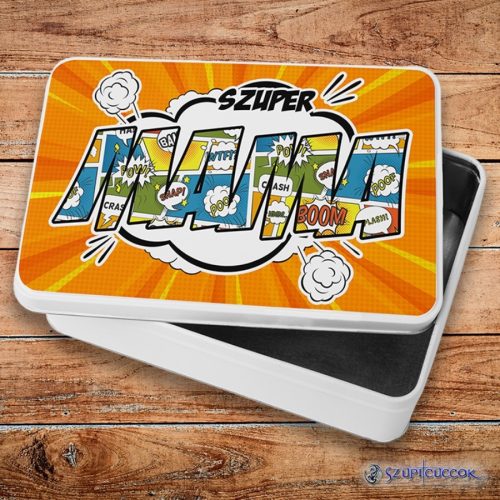 Super Mama kovový sendvičový box (úložný box)